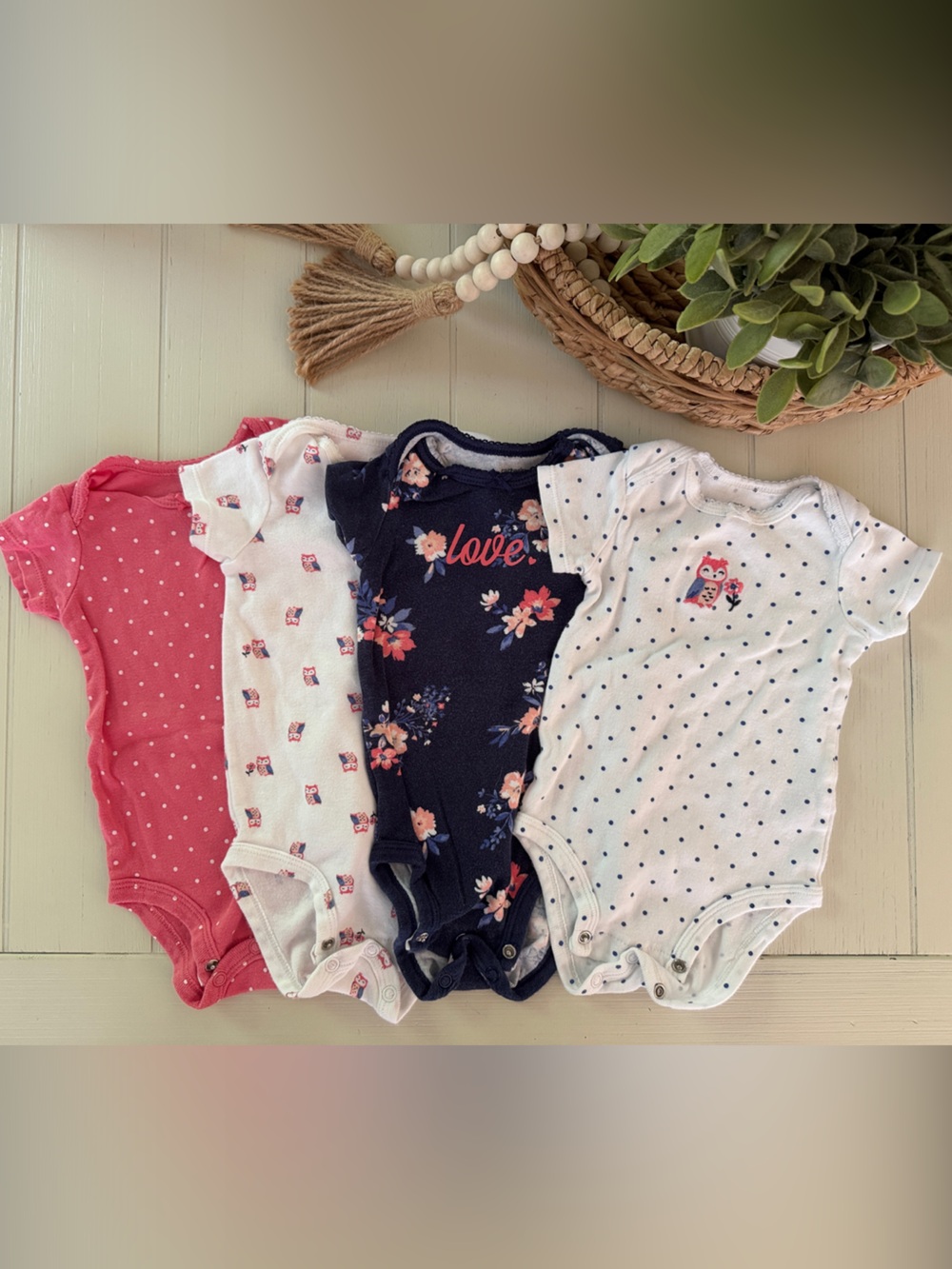 Baby Girl Onesie Set